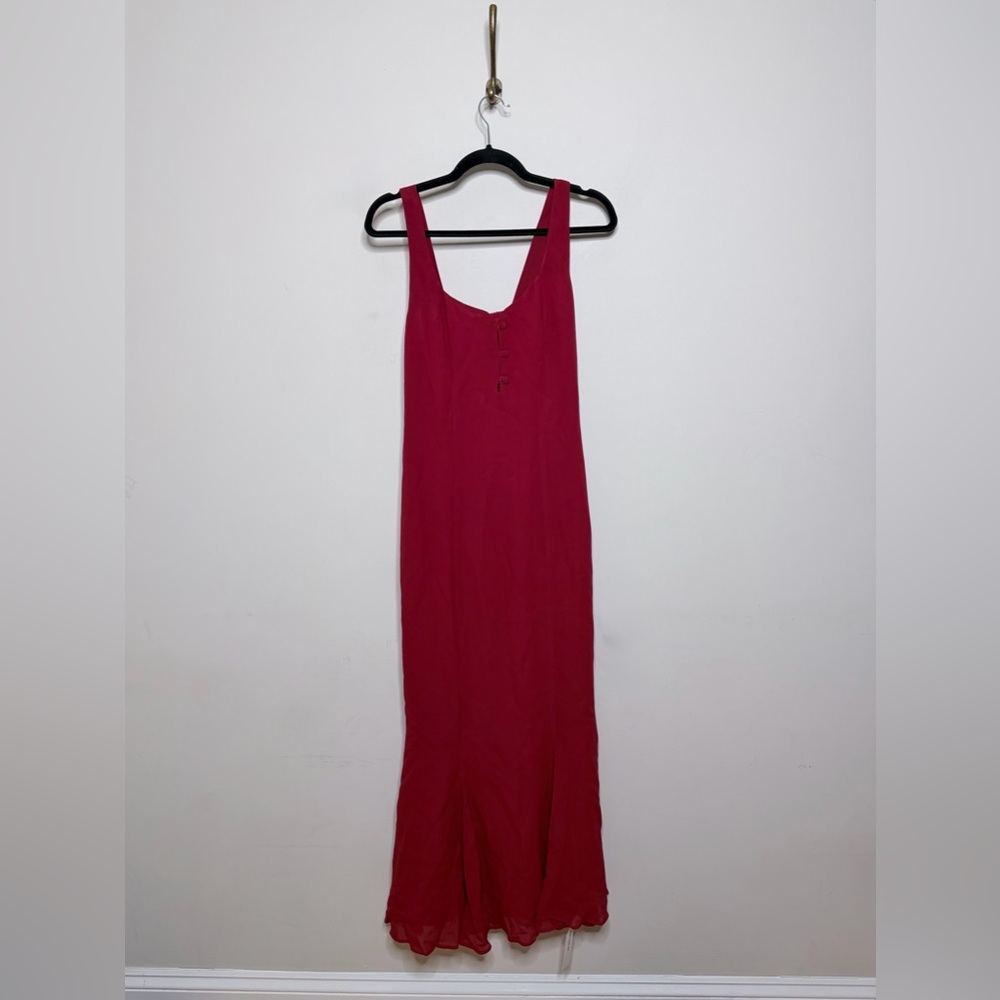 Reformation Laine Dress in Red - Picture 3 of 8